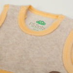 Tutina Salopette Neonato Nascita Invernale - Orsetto - chiusura salopette