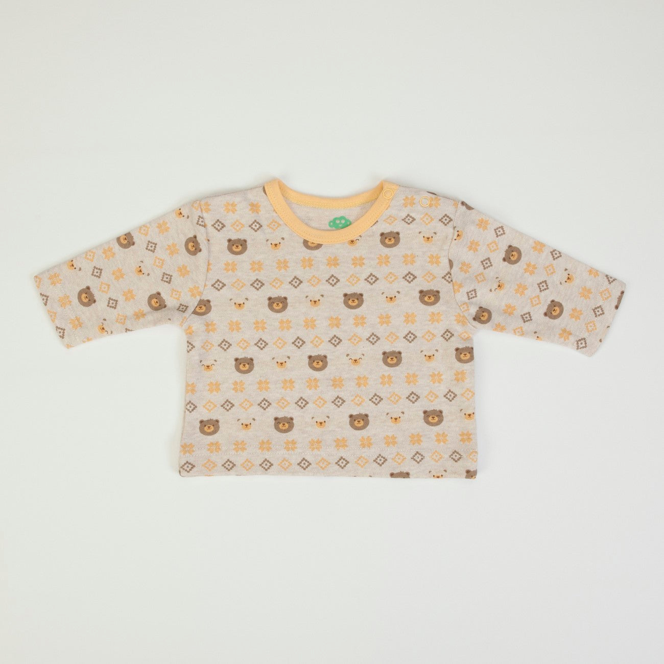 Tutina Salopette Neonato Nascita Invernale - Orsetto - Maglia