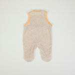 Tutina Salopette Neonato Nascita Invernale - Orsetto - Retro Salopette