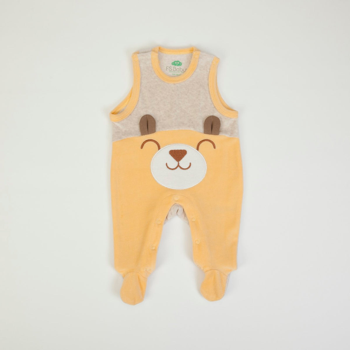 Tutina Salopette Neonato Nascita Invernale - Orsetto - Salopette