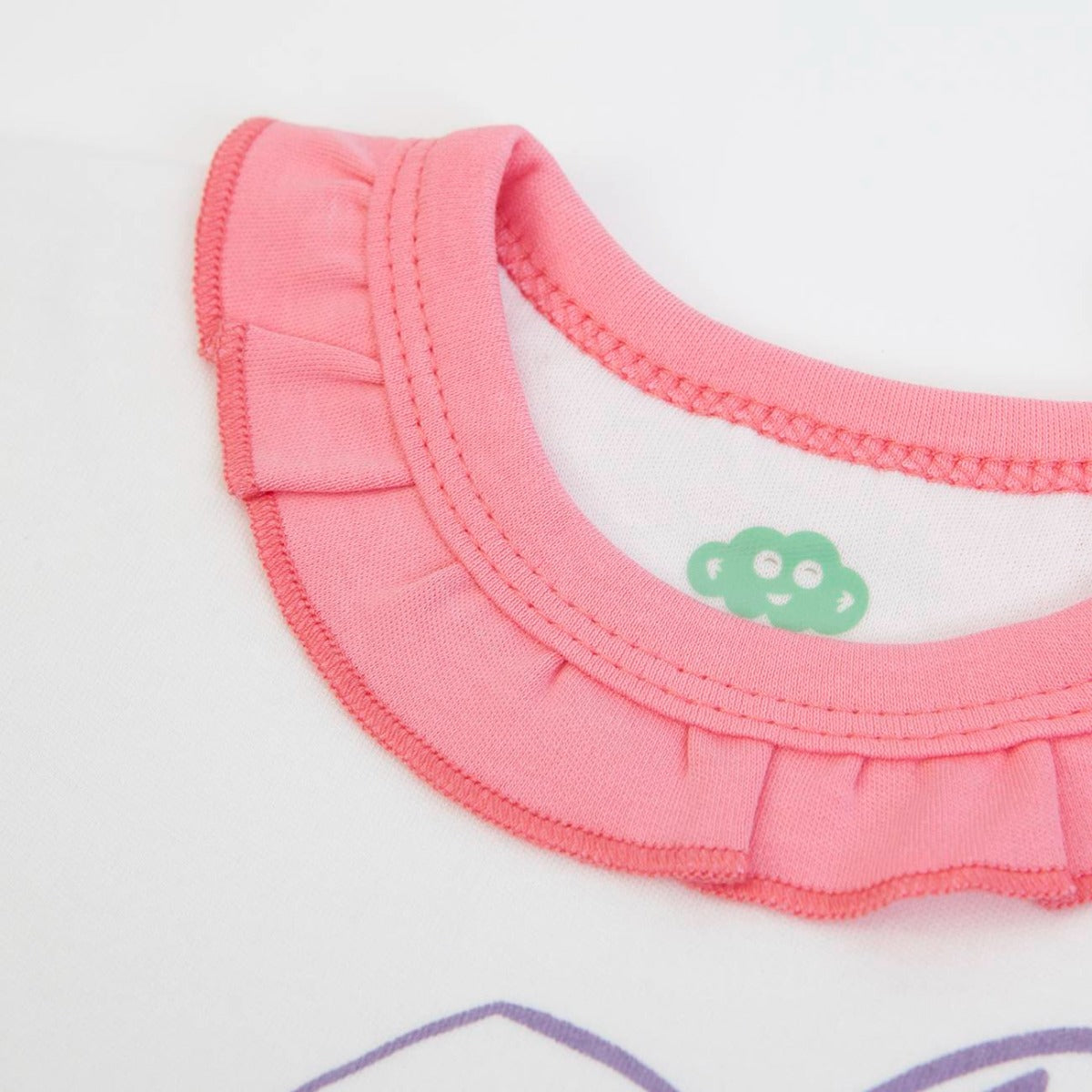 Completo Invernale Bambina Maglia e Pantaloni - Coniglietto - collo