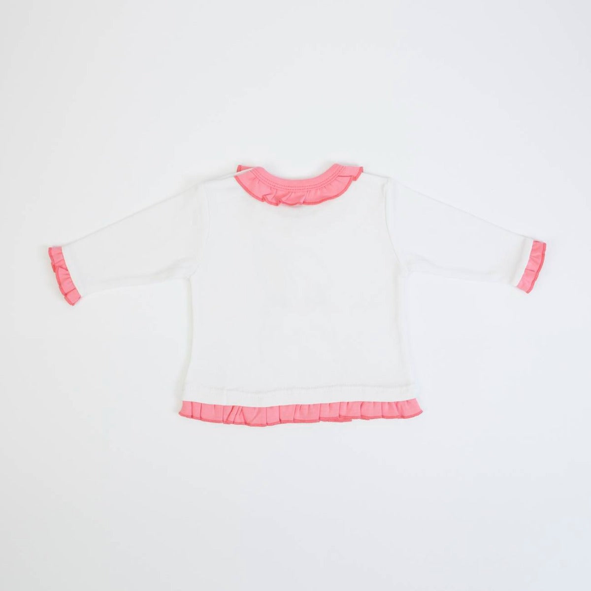 Completo Invernale Bambina Maglia e Pantaloni - Coniglietto - retro maglia