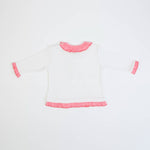 Completo Invernale Bambina Maglia e Pantaloni - Coniglietto - retro maglia