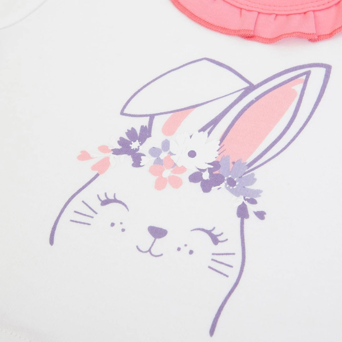 Completo Invernale Bambina Maglia e Pantaloni - Coniglietto - stampa