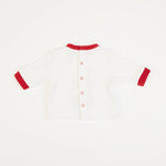 Tutina in Ciniglia 2 Pezzi Invernale Natale - retro maglia