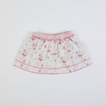 Completo Neonata Bambina invernale Gonna e Maglia - Orsetto - retro gonna