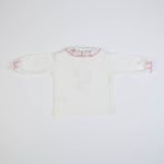 Completo Neonata Bambina invernale Gonna e Maglia - Orsetto - retro
