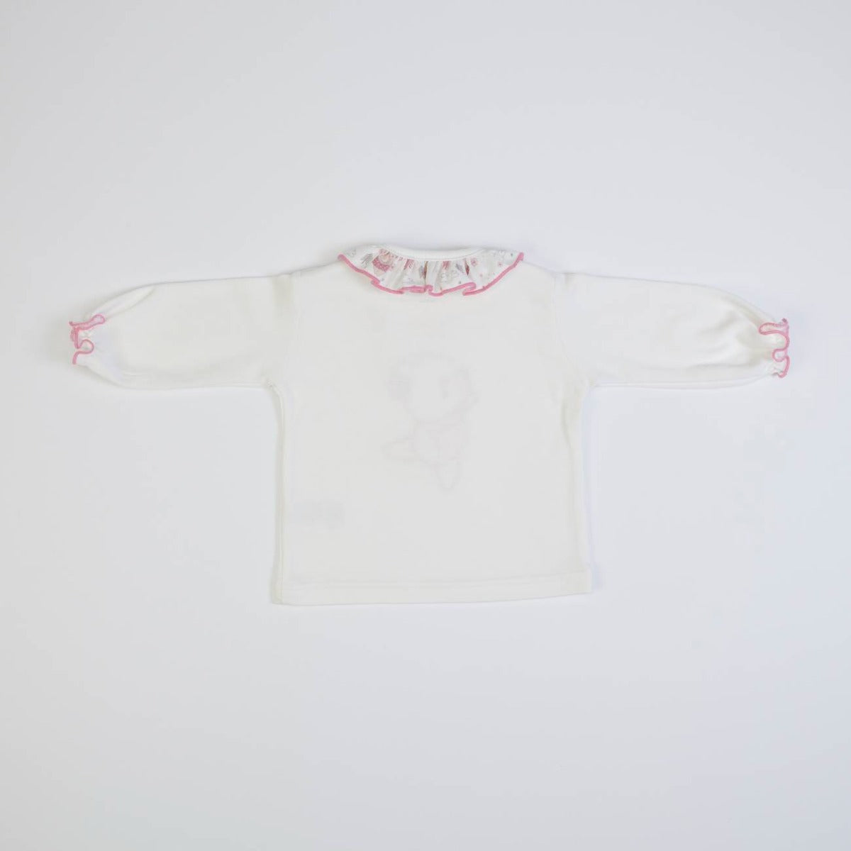 Completo Neonata Bambina invernale Gonna e Maglia - Orsetto - retro