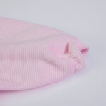 Tutina Neonato Nascita Femminuccia in Ciniglia Rosa - polsino