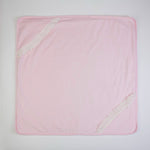 Copertina Culla Carrozzina in Ciniglia Rosa