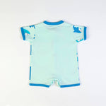 Pagliaccetto Neonato Bambino Cotone Estivo - Baby Shark - retro
