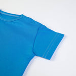 Pagliaccetto Salopette Mezza Manica in cotone - Baby Shark - manica