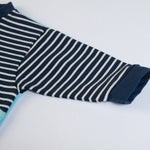 Tutina Neonato Nascita in Cotone Primavera - Froggy - manica