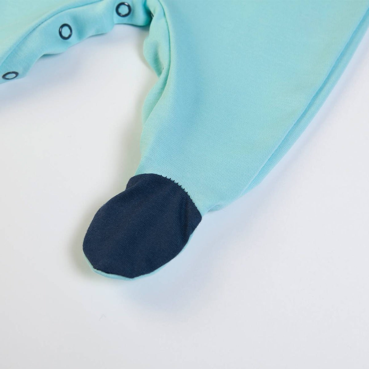 Tutina Neonato Nascita in Cotone Primavera - Froggy - piedino