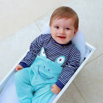 Tutina Neonato Nascita in Cotone Primavera - Froggy