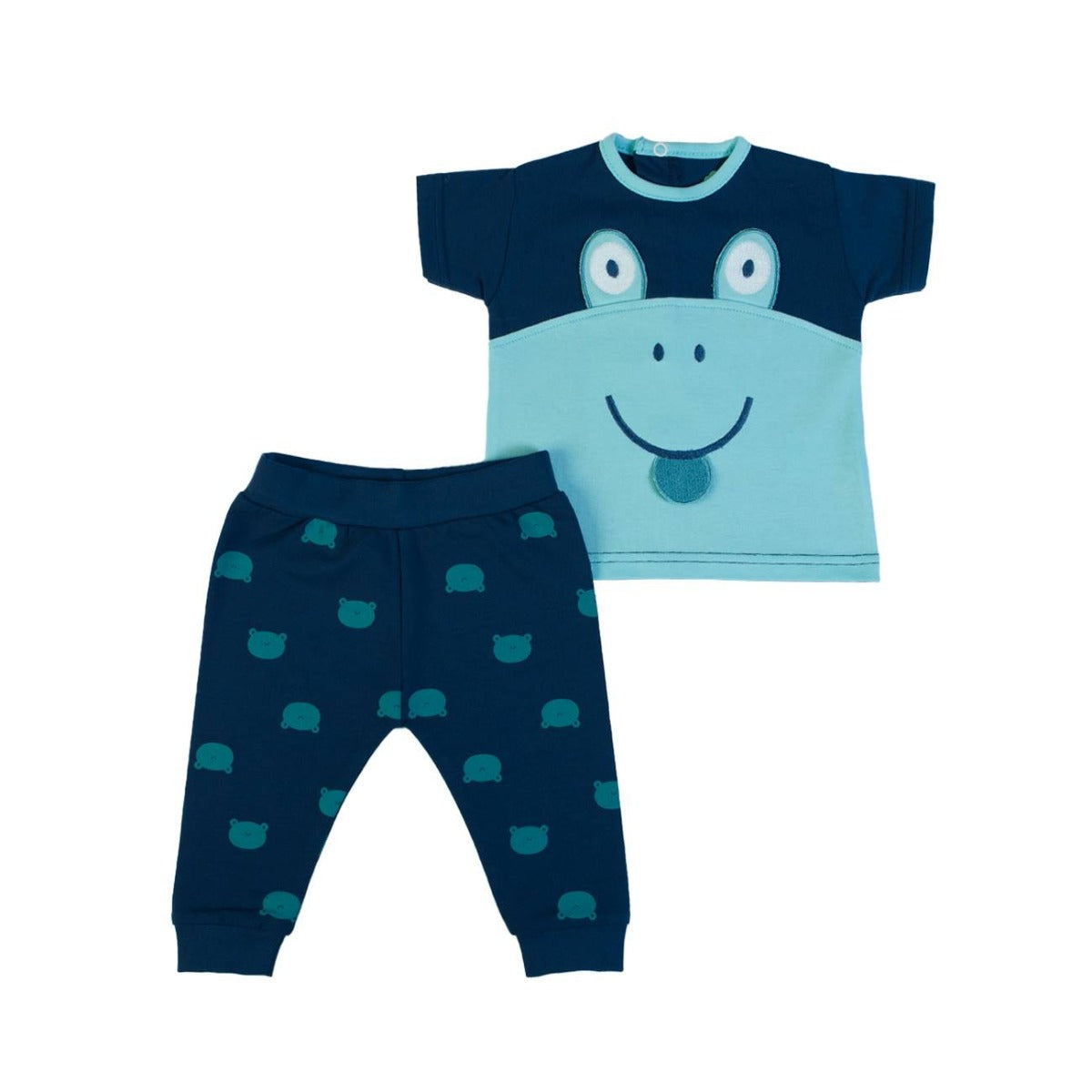 Completo Estivo Bambino in Cotone - Froggy