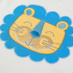 Completo Neonato Bambino Estivo - Leone - ricamo