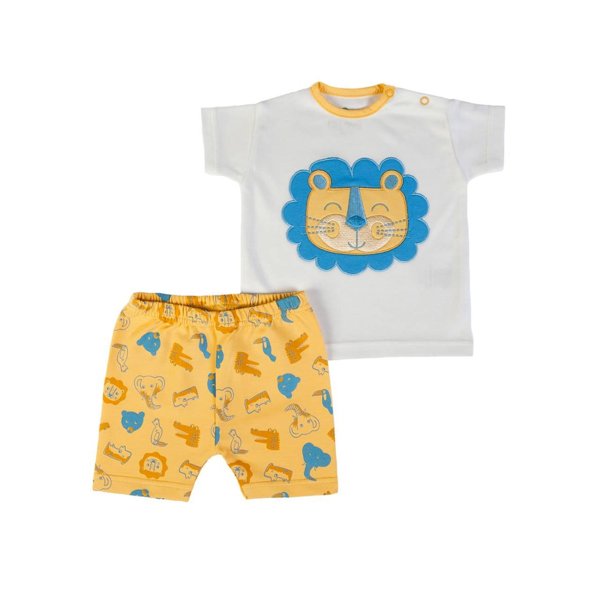 Completo Neonato Bambino Estivo - Leone