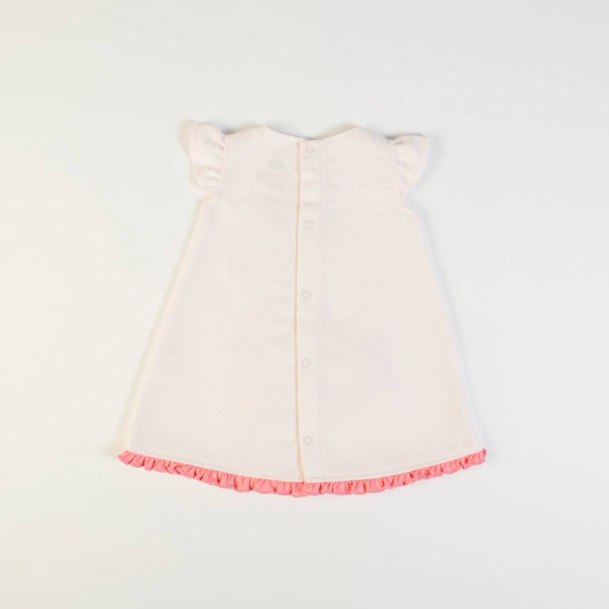 Vestito Estivo in Cotone Bambina - Fenicottero - retro