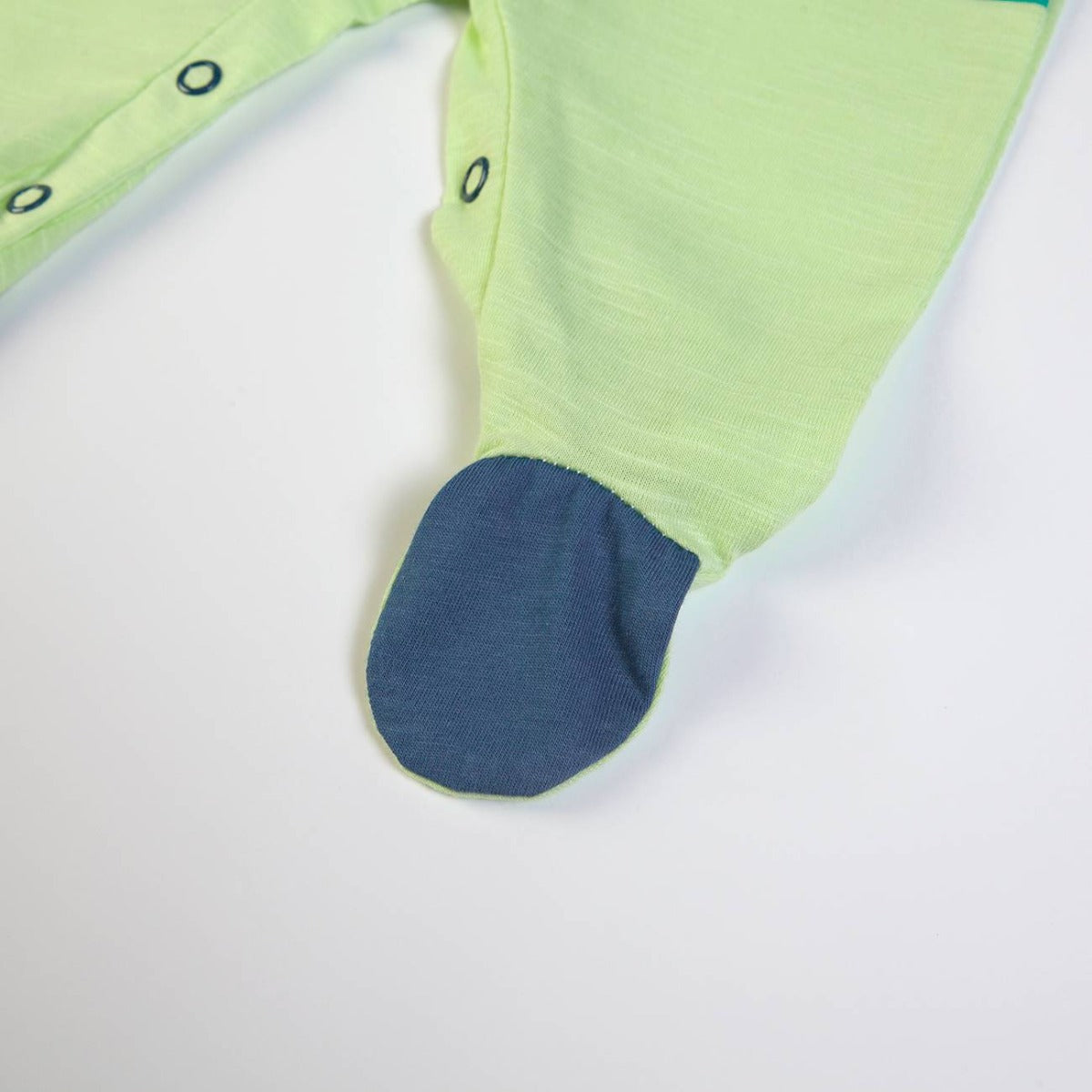 Tutina Neonato Nascita in Cotone Primavera - Machines - piedino