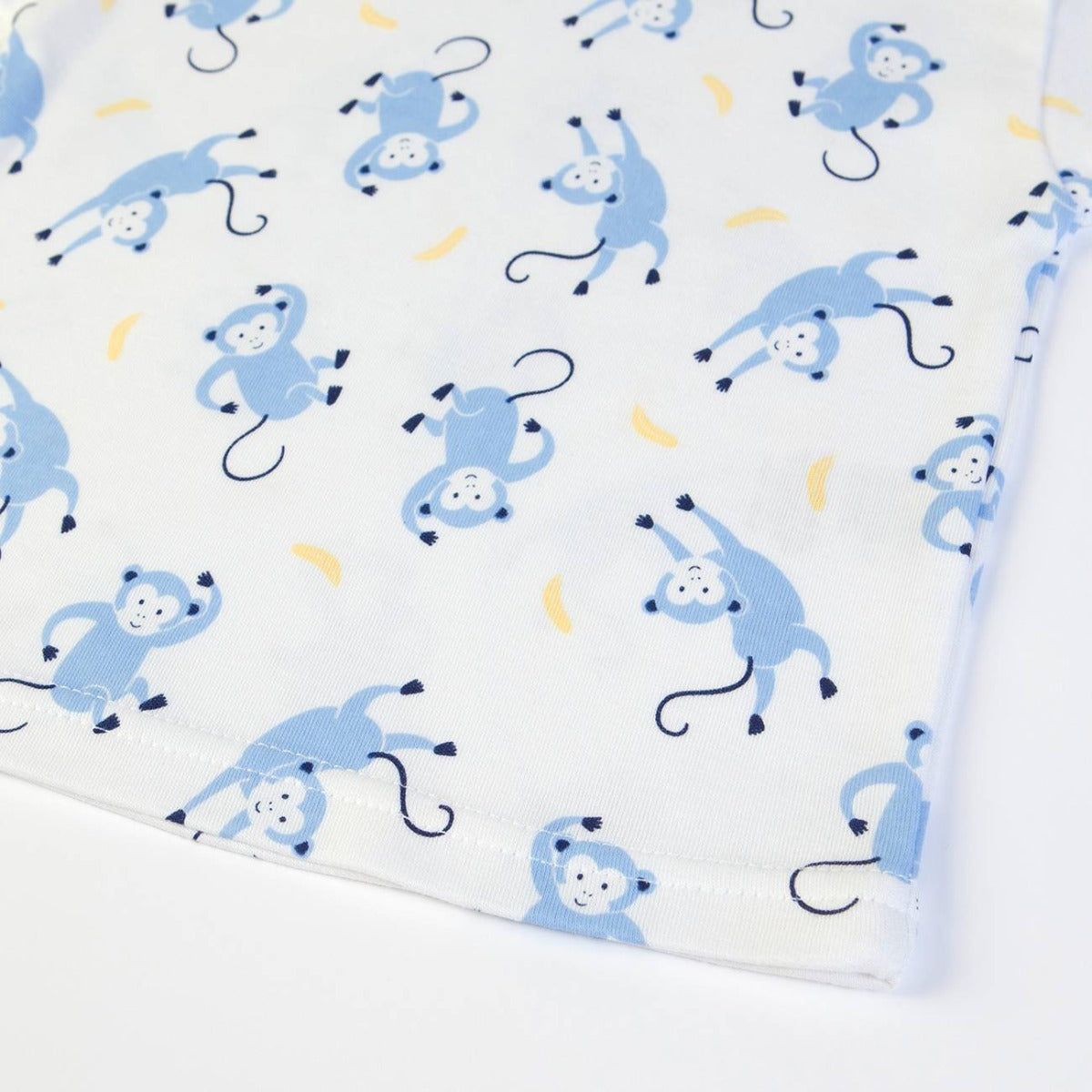 Completo Estivo Bambino con Salopette - Monkey - stampa
