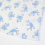 Completo Estivo Bambino con Salopette - Monkey - stampa