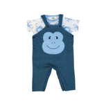 Completo Estivo Bambino con Salopette - Monkey
