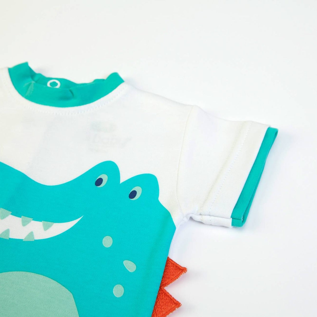 Completo Neonato Bambino Estate - Coccodrillo - manica