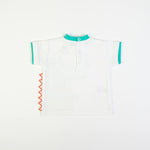 Completo Neonato Bambino Estate - Coccodrillo - retro maglia