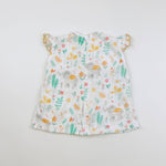 Completo Estivo Bambina in Cotone Organico - Vintage - retro