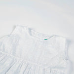 Vestito Neonata Bambina in Cotone Romantic - scollo