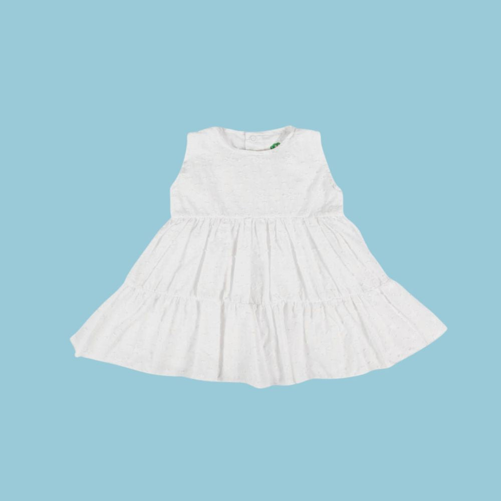 Vestito Neonata Bambina in Cotone Romantic