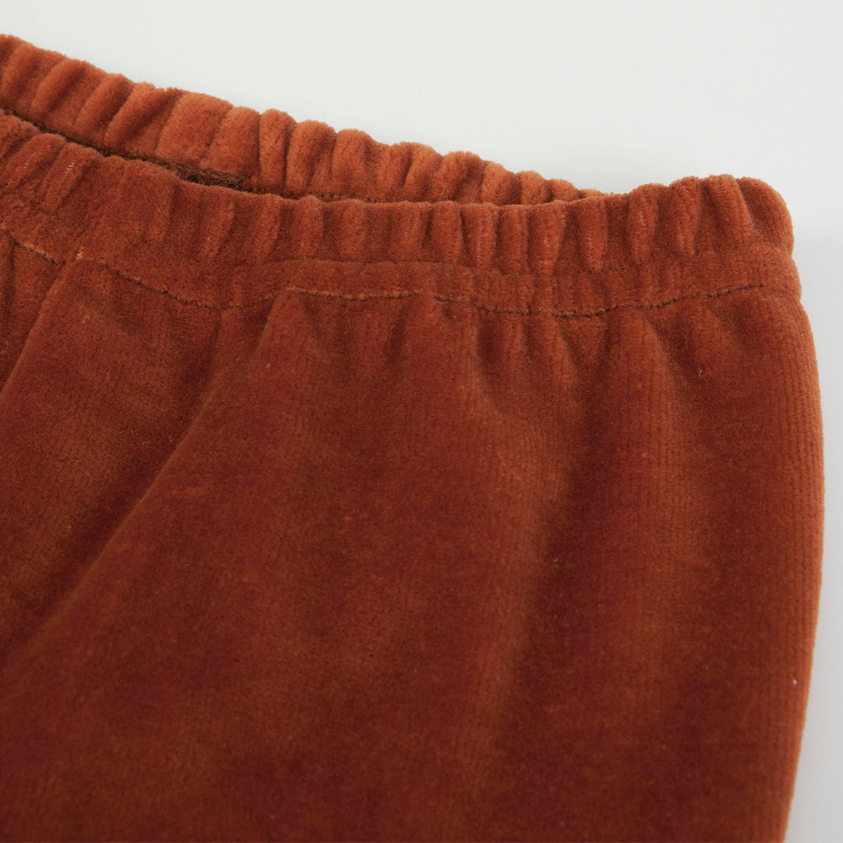 Tutina Neonato Nascita in Ciniglia 2 Pezzi - Tigrotto - elastico pantalone