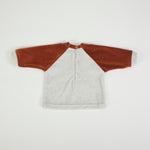 Tutina Neonato Nascita in Ciniglia 2 Pezzi - Tigrotto - retro maglia