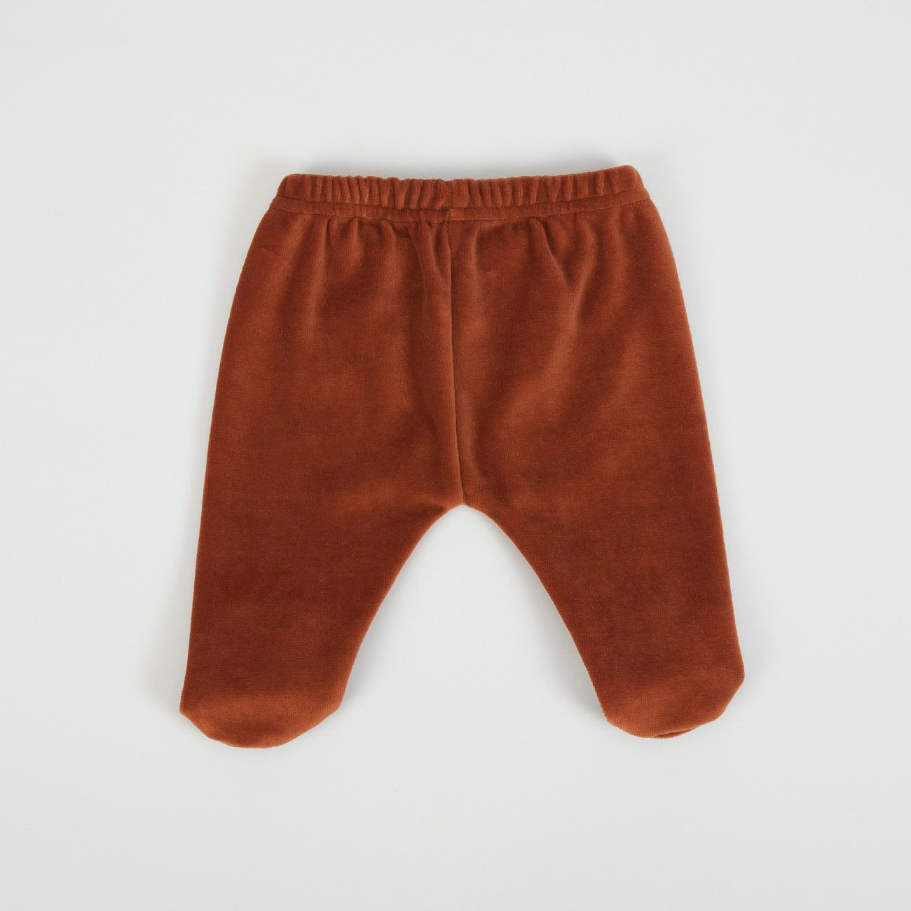 Tutina Neonato Nascita in Ciniglia 2 Pezzi - Tigrotto - retro pantalone