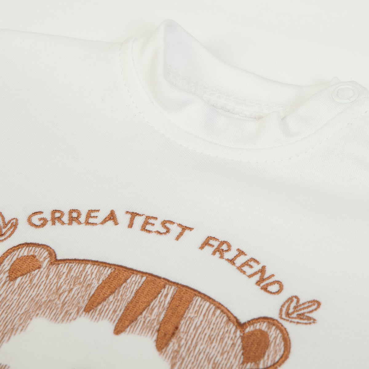 Completo Tuta Sportiva Bambino 3 Pezzi - Tigrotto - collo