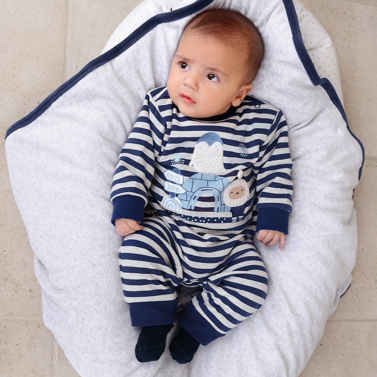 Tutina Neonato Nascita in Caldo Cotone - Polo Nord