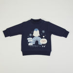 Set Tuta Completo in Cotone Felpato - Eskimo - maglia