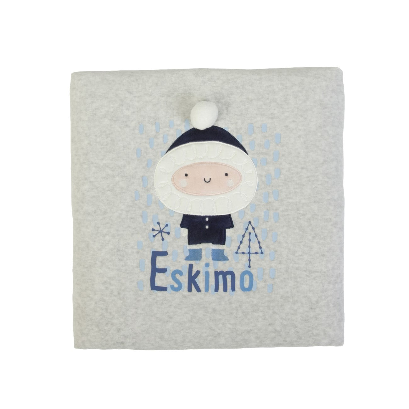 Copertina Neonato Nascita in Ciniglia Invernale - Eskimo