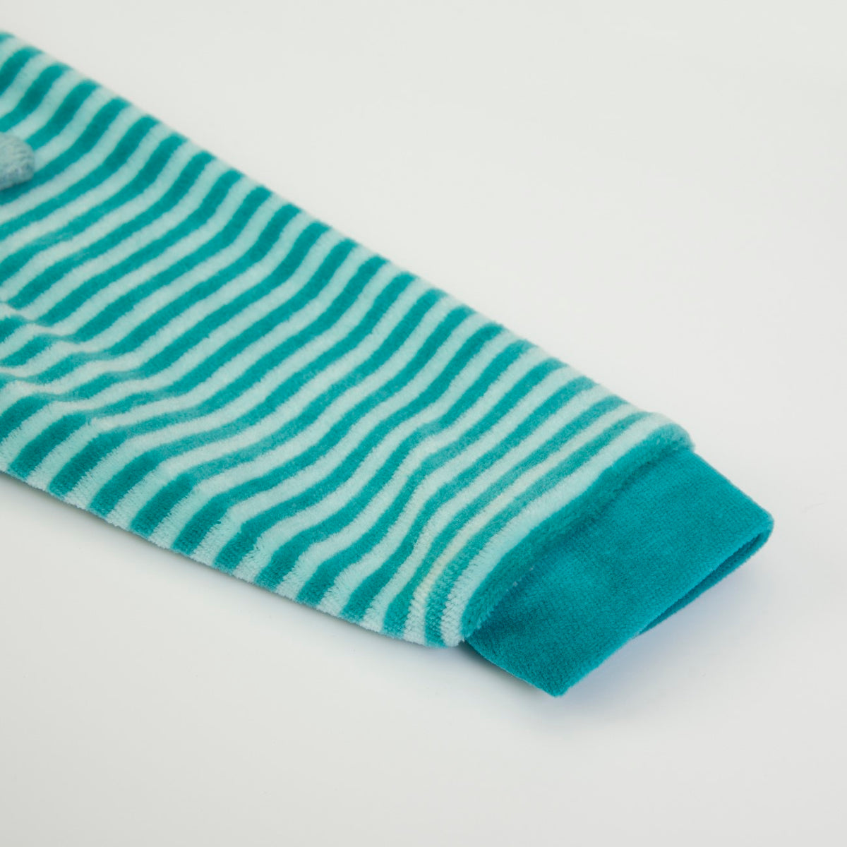 Tutina Neonato Nascita in Ciniglia 2 Pezzi - Volpe - manica