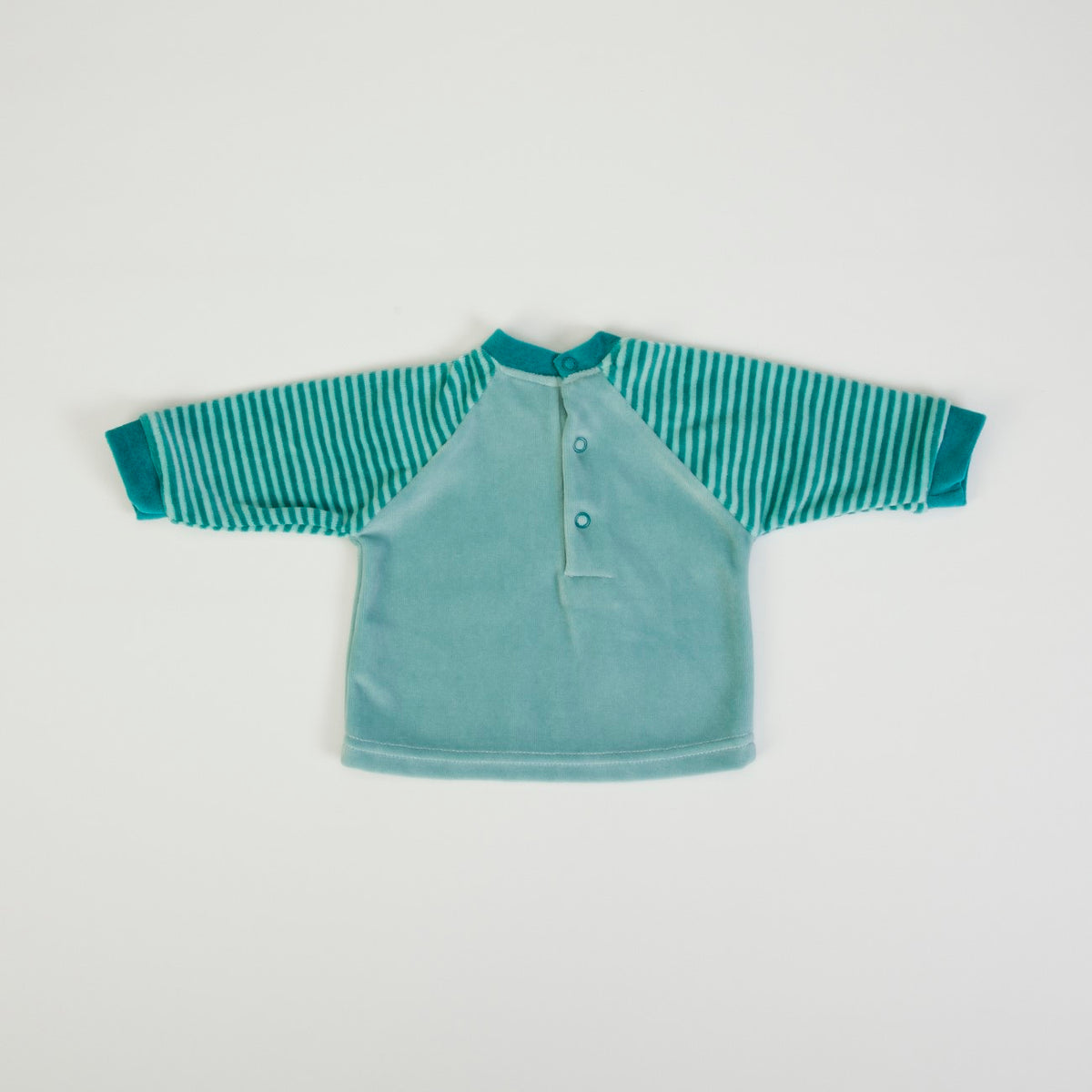 Tutina Neonato Nascita in Ciniglia 2 Pezzi - Volpe - retro maglia