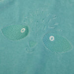 Tutina Neonato Nascita in Ciniglia 2 Pezzi - Volpe - ricamo