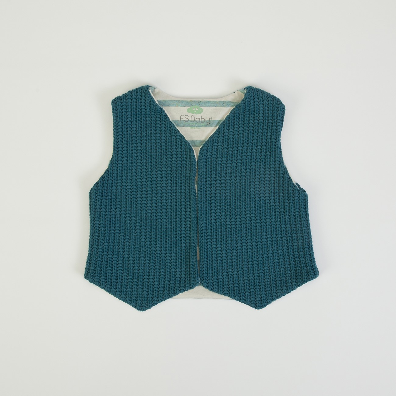 Completo Bambino Casual Invernale 3 Pezzi - Volpe - gilet