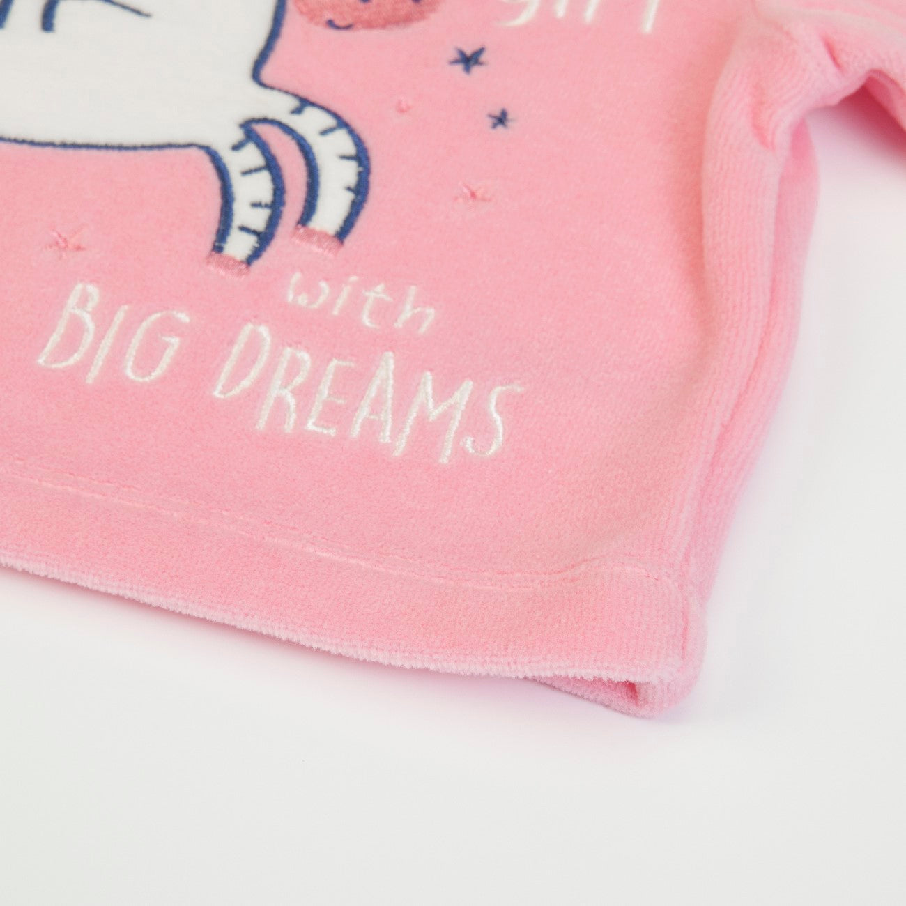 Tutina Neonata Nascita in Ciniglia 2 Pezzi - Zebra - dettaglio maglia