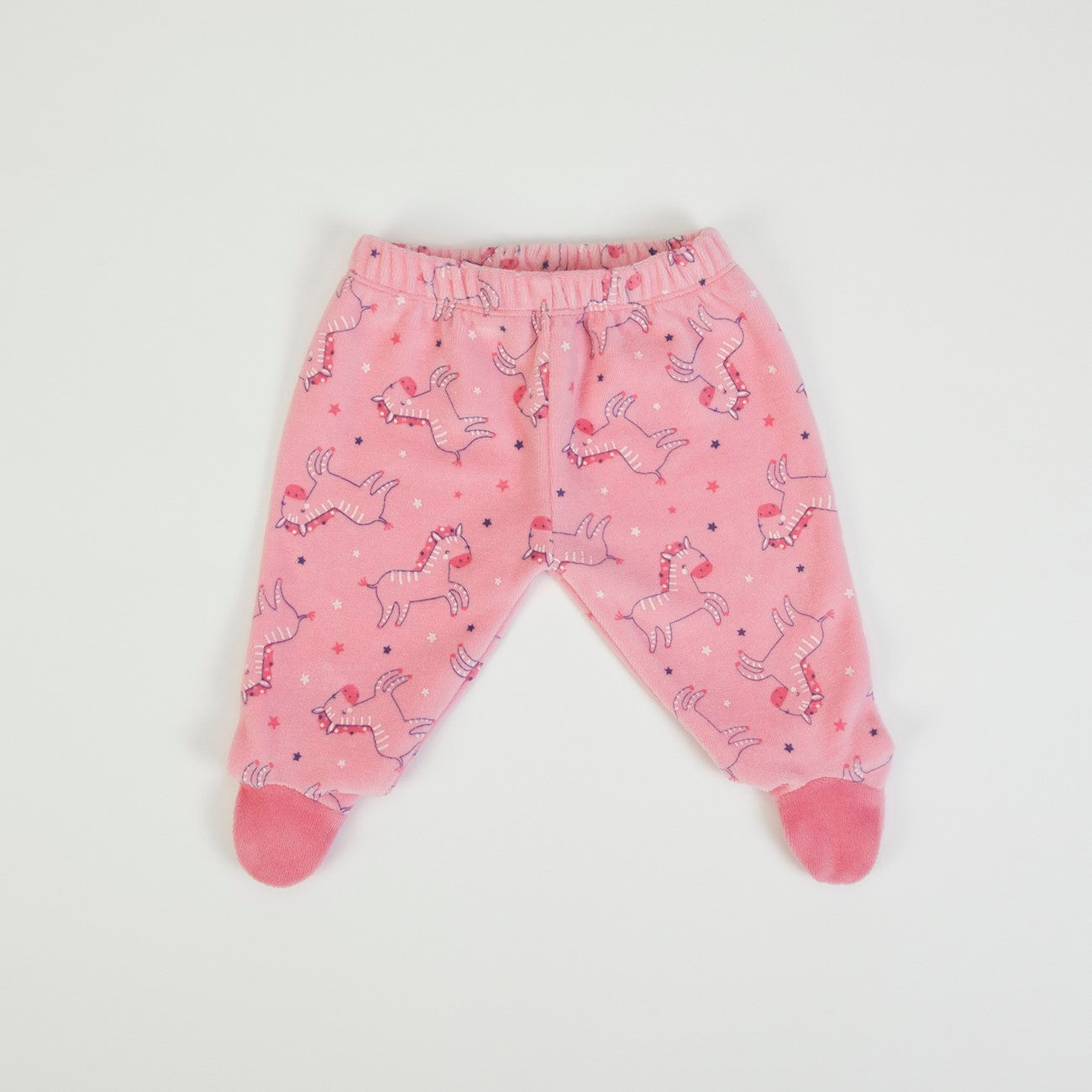 Tutina Neonata Nascita in Ciniglia 2 Pezzi - Zebra - pantalone