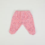 Tutina Neonata Nascita in Ciniglia 2 Pezzi - Zebra - retro pantalone