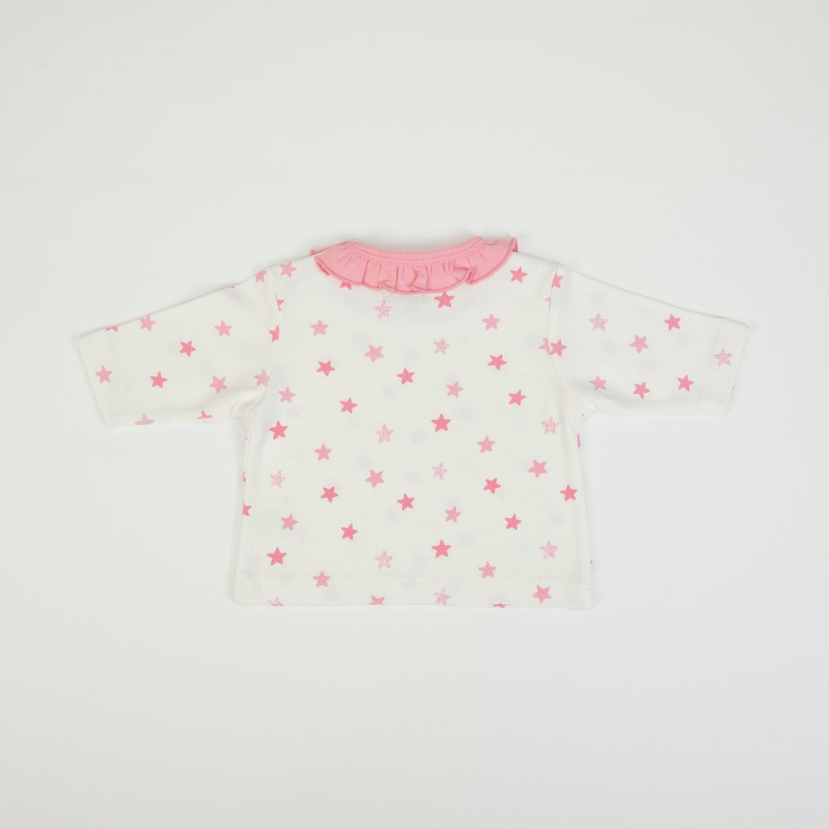 Tutina Neonata Nascita in Ciniglia con Salopette - Zebra - retro maglia