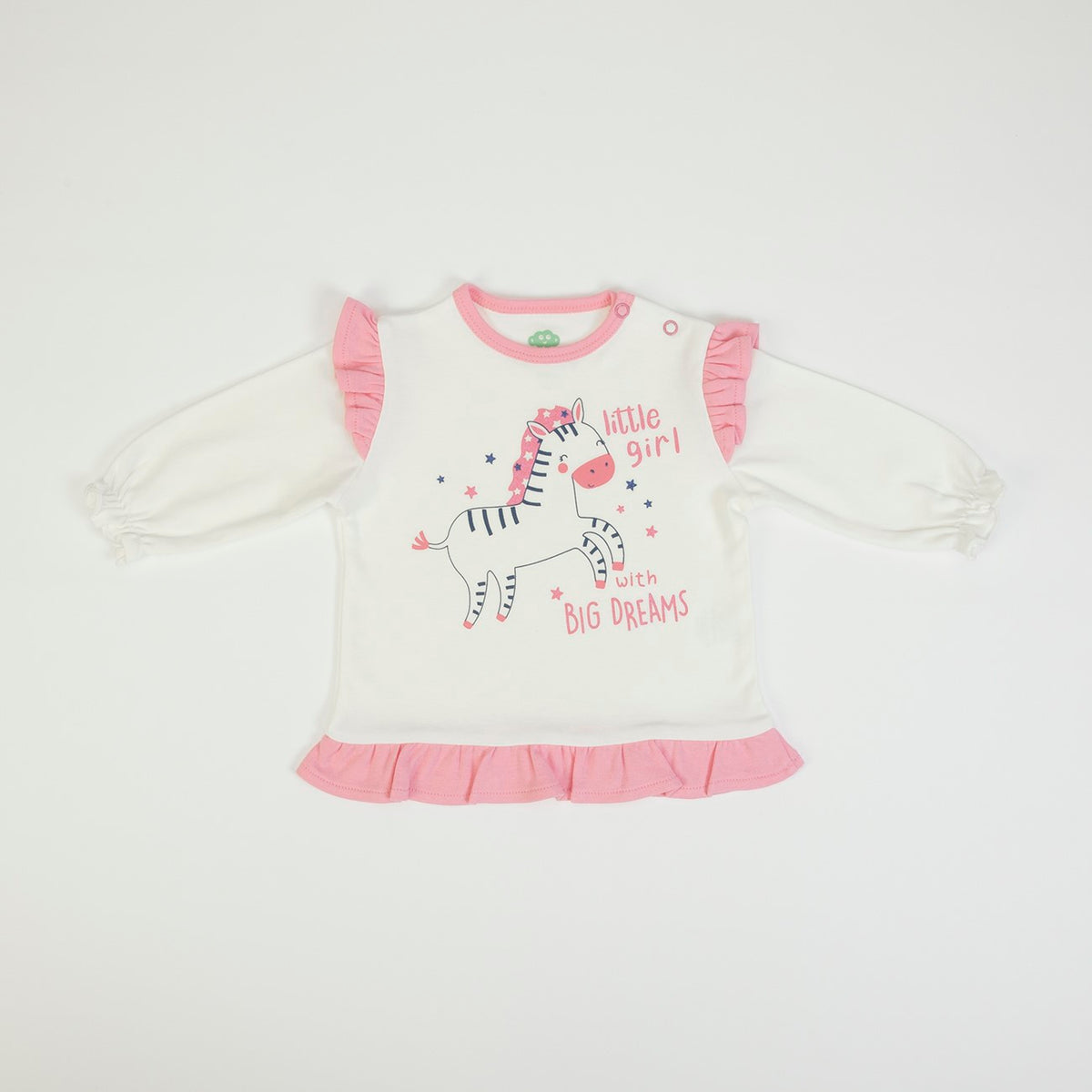 Completo Invernale Bambina Maglia e Pantaloni - Zebra - maglia