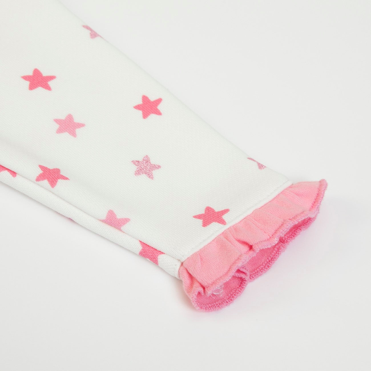 Giacca Felpa con Zip e Cappuccio - Zebra con Stelle - manica
