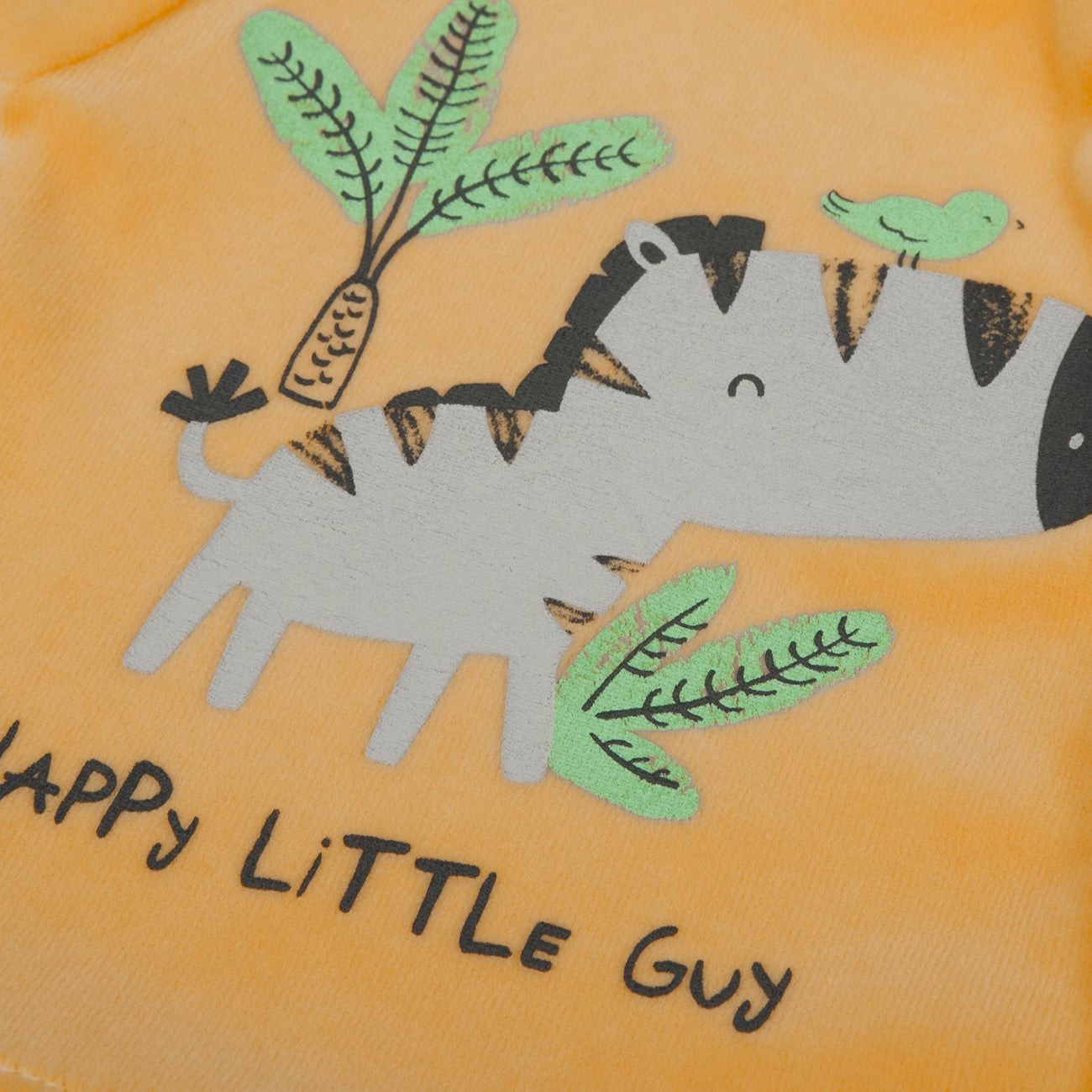 Tutina Neonato Nascita in Ciniglia 2 Pezzi - Zebra - stampa